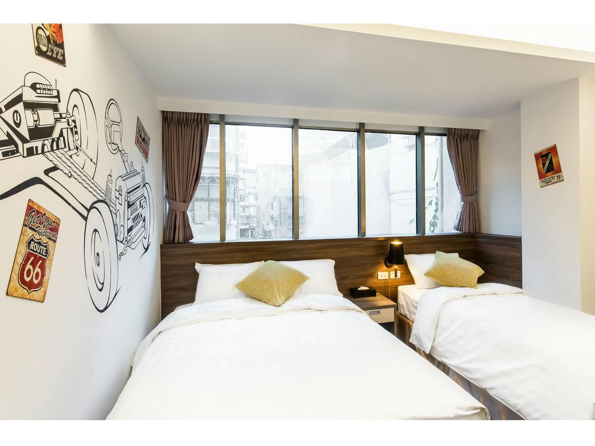 RF Hotel  Linsen Tajpej Buitenkant foto