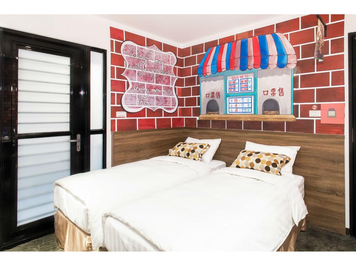 RF Hotel  Linsen Tajpej Buitenkant foto