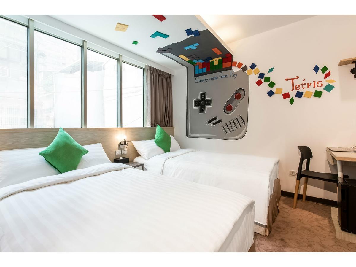 RF Hotel  Linsen Tajpej Buitenkant foto