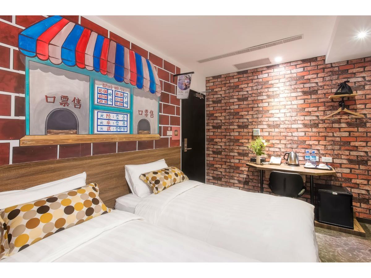 RF Hotel  Linsen Tajpej Buitenkant foto